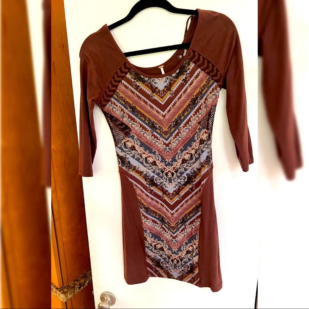 Free people bodycon dress. Size S. Barely worn!